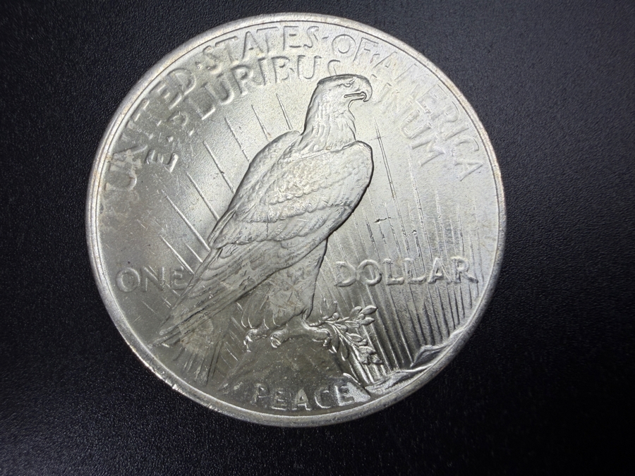 1922 Brilliant Uncirculated Peace Silver Dollar [Photo 3]