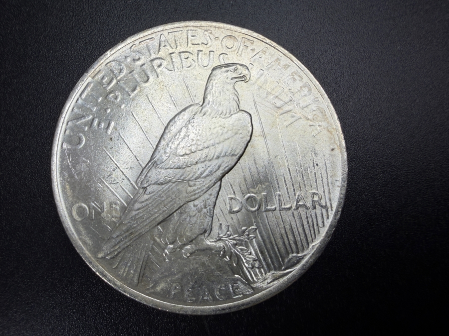 1922 Brilliant Uncirculated Peace Silver Dollar [Photo 3]