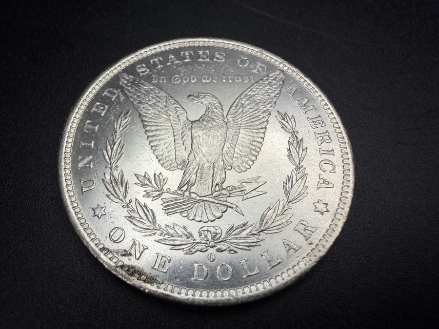 1883 O Brilliant Uncirculated Morgan Silver Dollar [Photo 2]