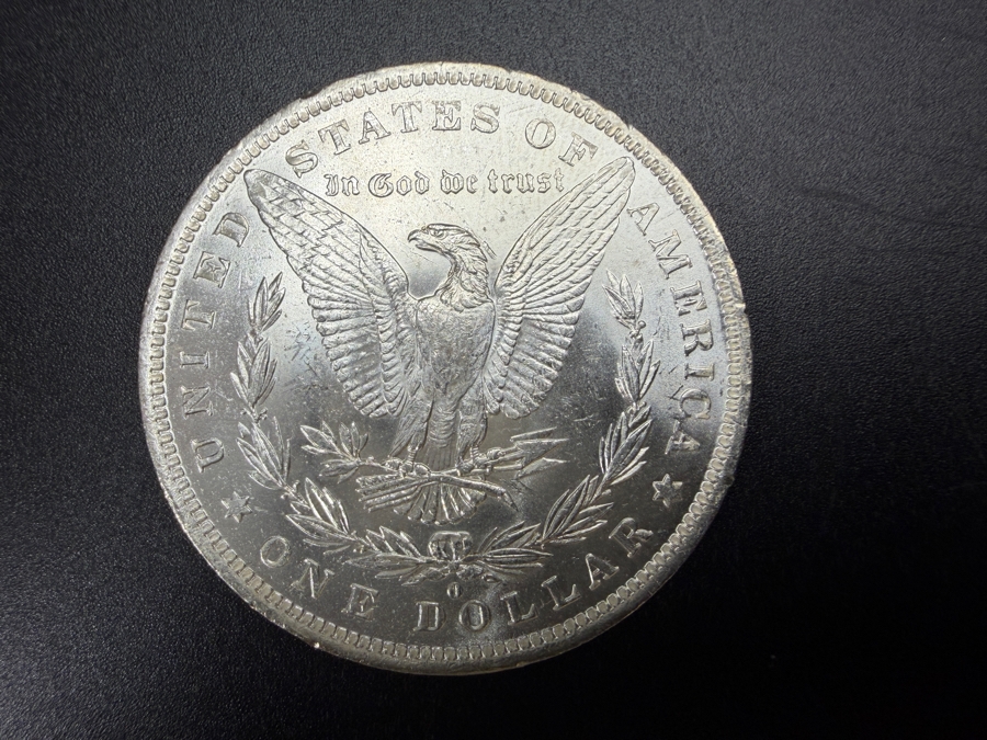 1883 O Brilliant Uncirculated Morgan Silver Dollar [Photo 3]