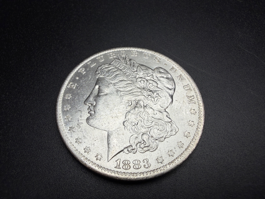 1883 O Brilliant Uncirculated Morgan Silver Dollar [Photo 2]