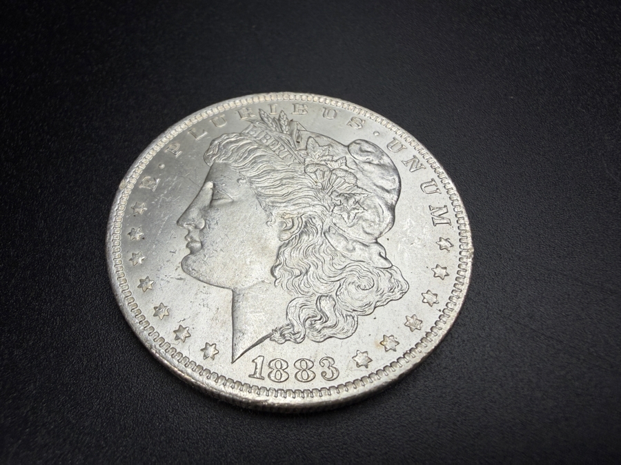1883 O Brilliant Uncirculated Morgan Silver Dollar [Photo 2]