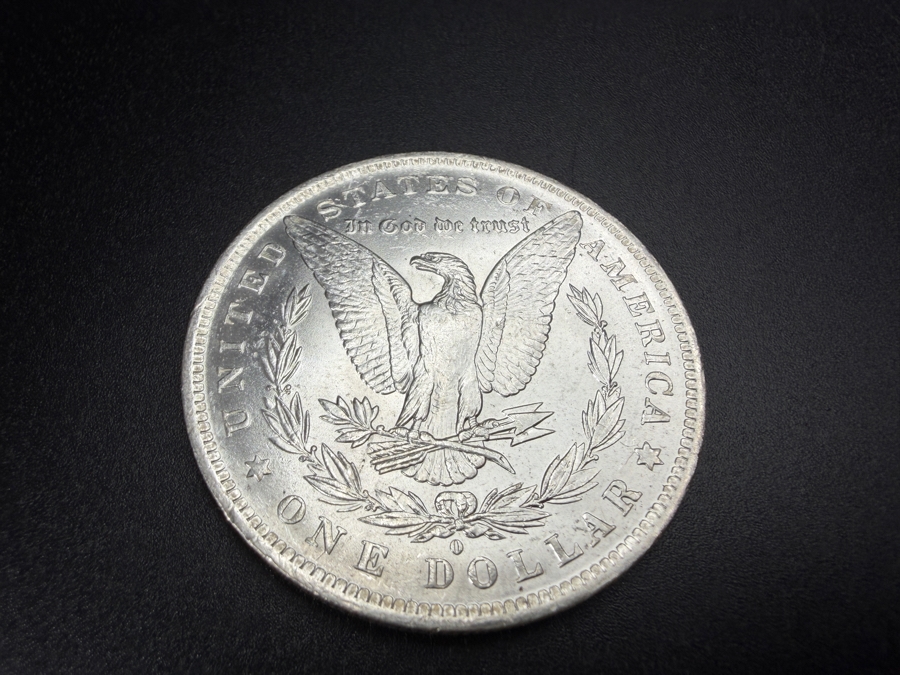 1883 O Brilliant Uncirculated Morgan Silver Dollar [Photo 4]
