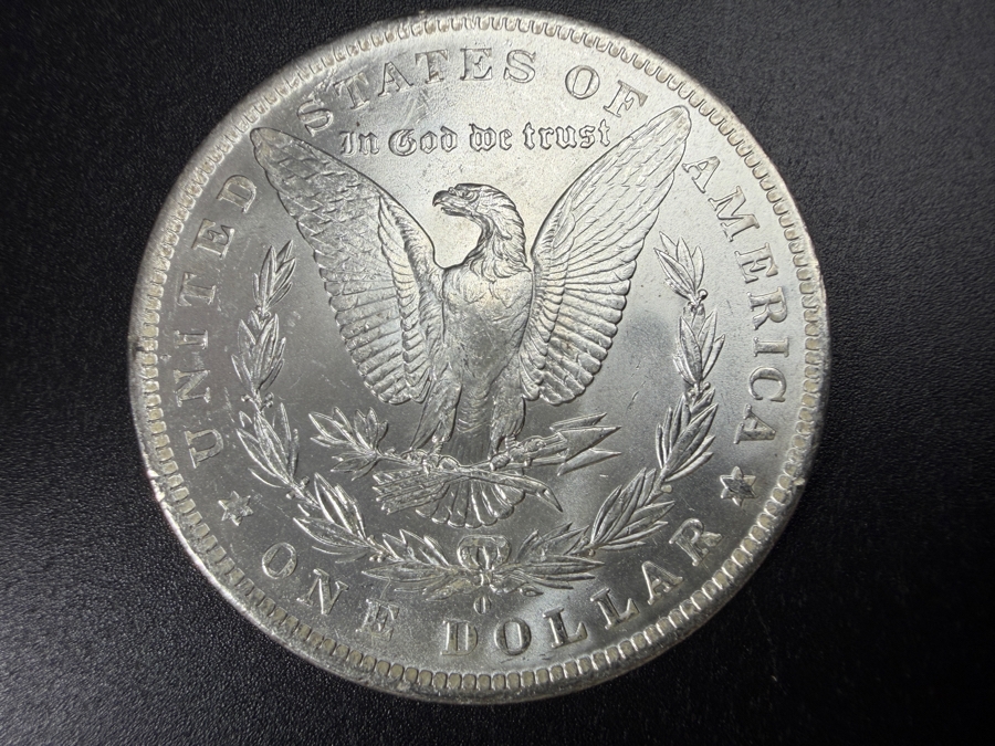 1883 O Brilliant Uncirculated Morgan Silver Dollar [Photo 3]