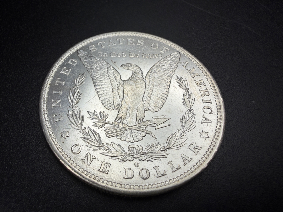 1883 O Brilliant Uncirculated Morgan Silver Dollar [Photo 4]