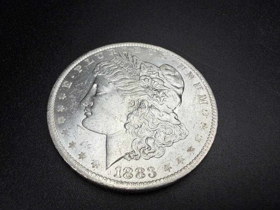 1883 O Brilliant Uncirculated Morgan Silver Dollar [Photo 2]