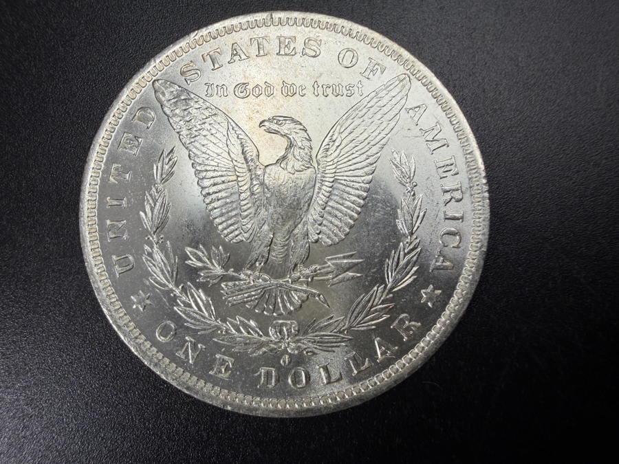 1883 O Brilliant Uncirculated Morgan Silver Dollar [Photo 3]