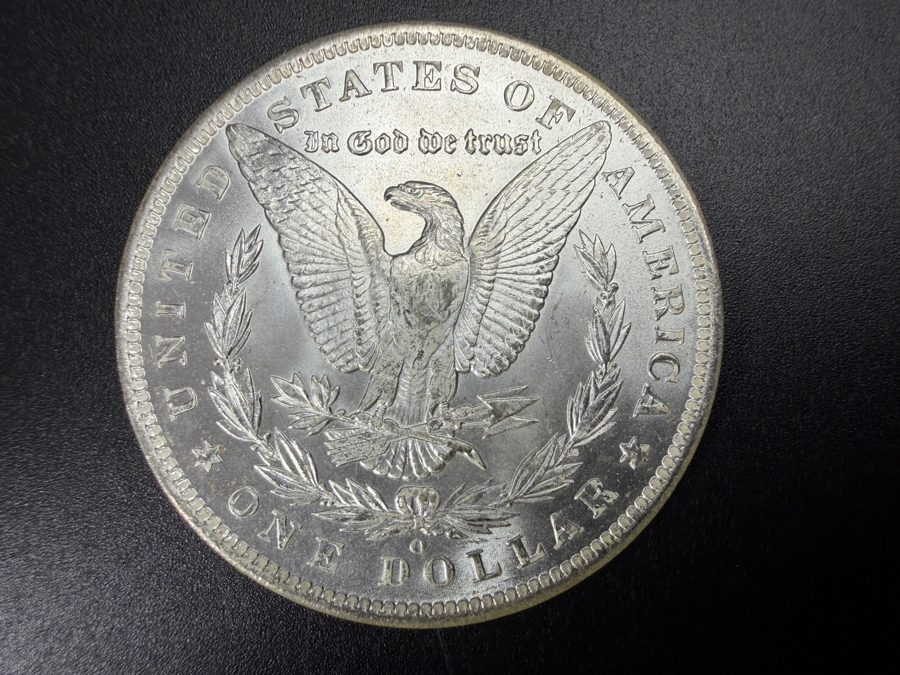 1885 O Brilliant Uncirculated Morgan Silver Dollar [Photo 3]