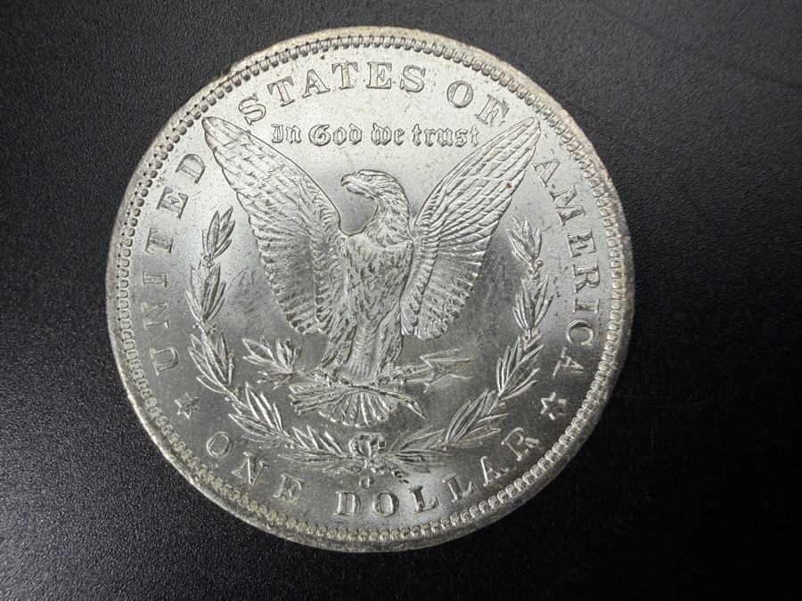 1885 O Brilliant Uncirculated Morgan Silver Dollar [Photo 3]