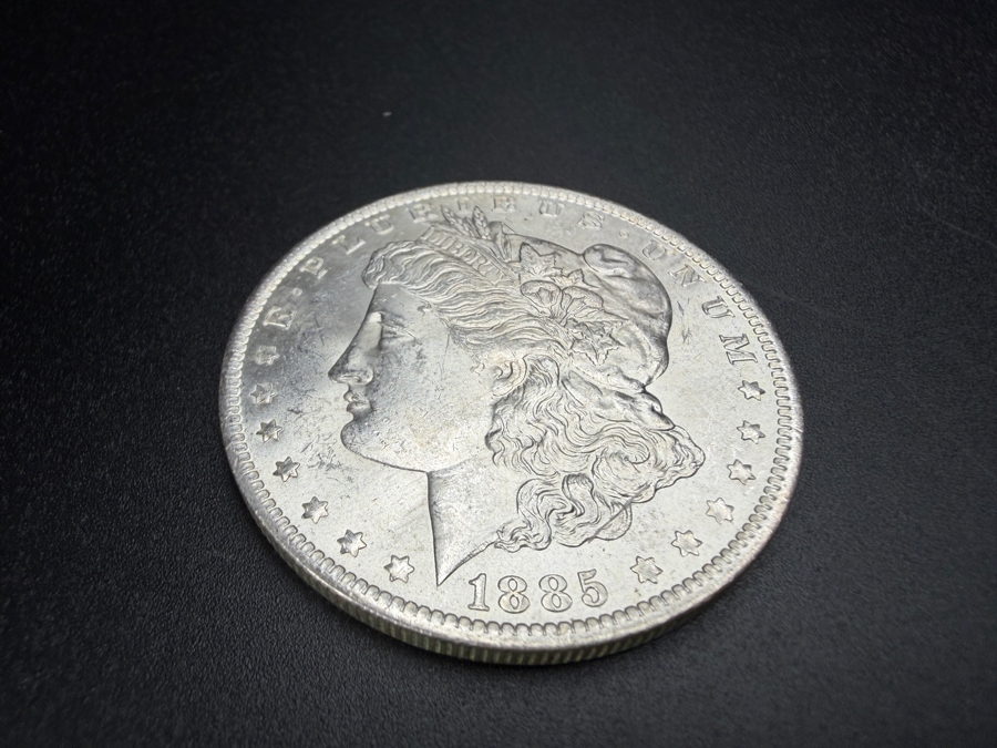 1885 O Brilliant Uncirculated Morgan Silver Dollar [Photo 2]