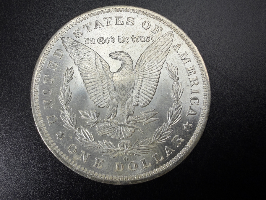 1885 O Brilliant Uncirculated Morgan Silver Dollar [Photo 3]