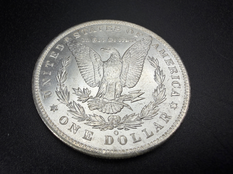 1885 O Brilliant Uncirculated Morgan Silver Dollar [Photo 4]