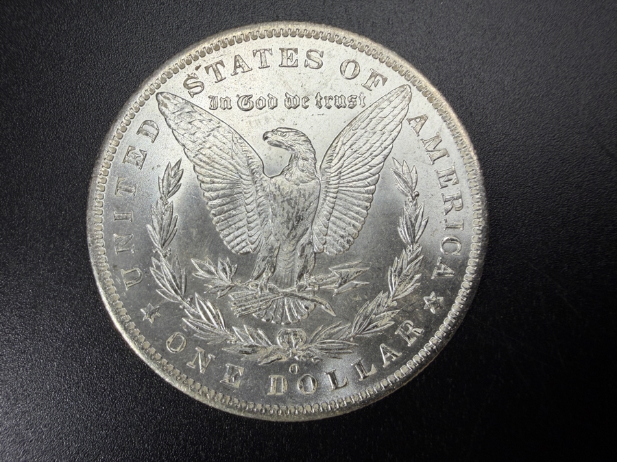 1885 O Brilliant Uncirculated Morgan Silver Dollar [Photo 3]