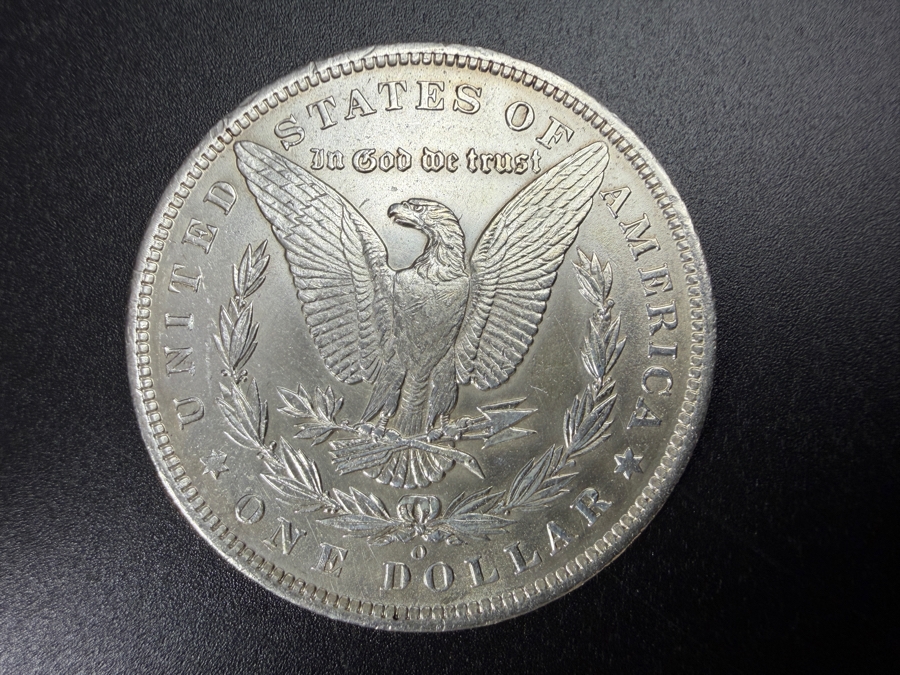 1885 O Brilliant Uncirculated Morgan Silver Dollar [Photo 3]