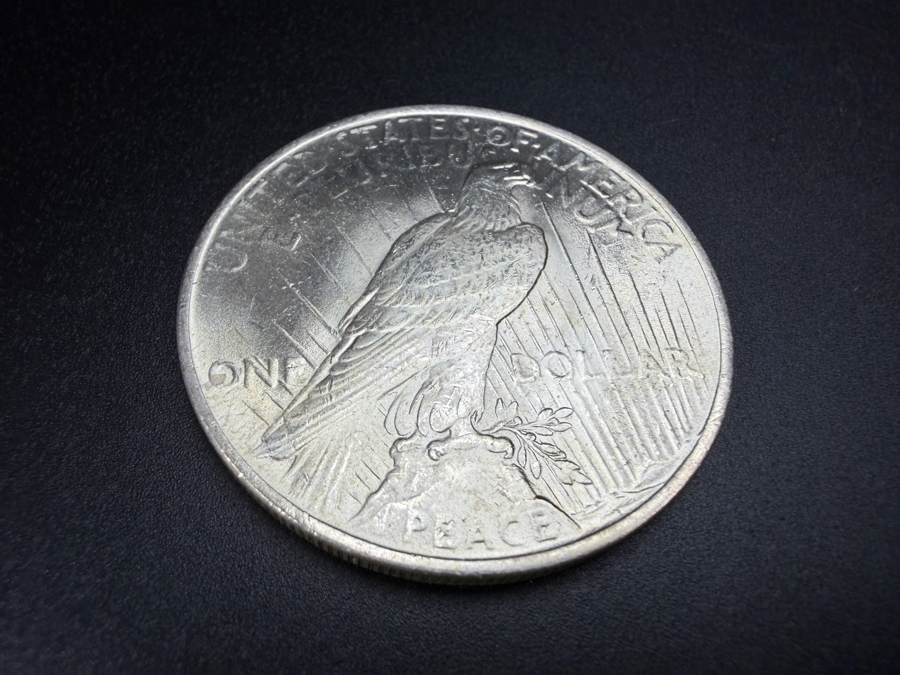 1923 Brilliant Uncirculated Peace Silver Dollar [Photo 4]