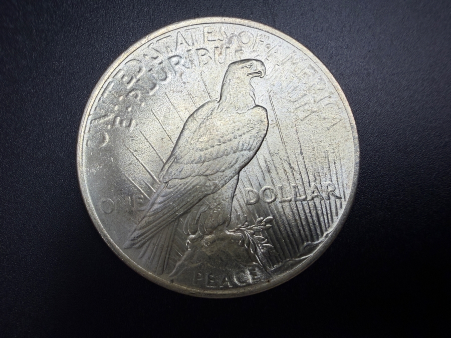 1923 Brilliant Uncirculated Peace Silver Dollar [Photo 3]