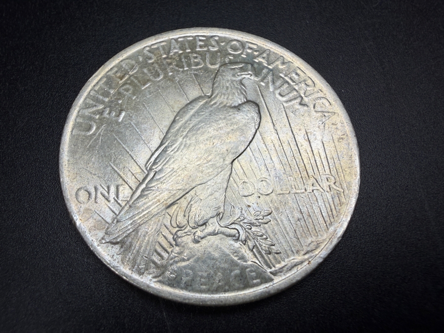 1923 Brilliant Uncirculated Peace Silver Dollar [Photo 4]