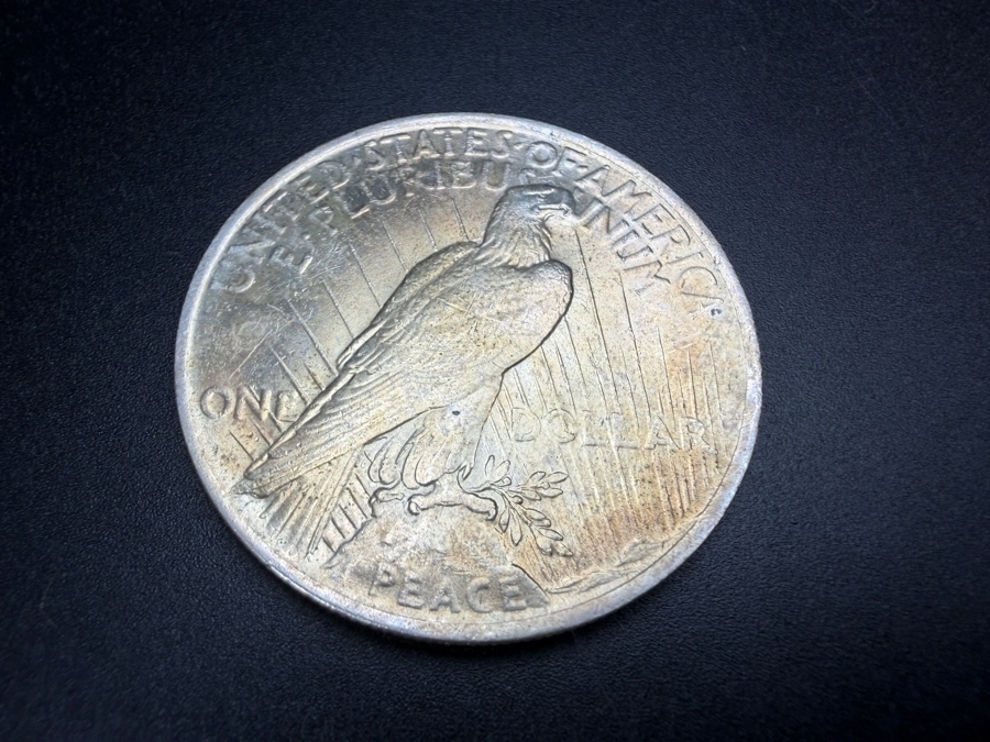 1923 Brilliant Uncirculated Peace Silver Dollar [Photo 4]
