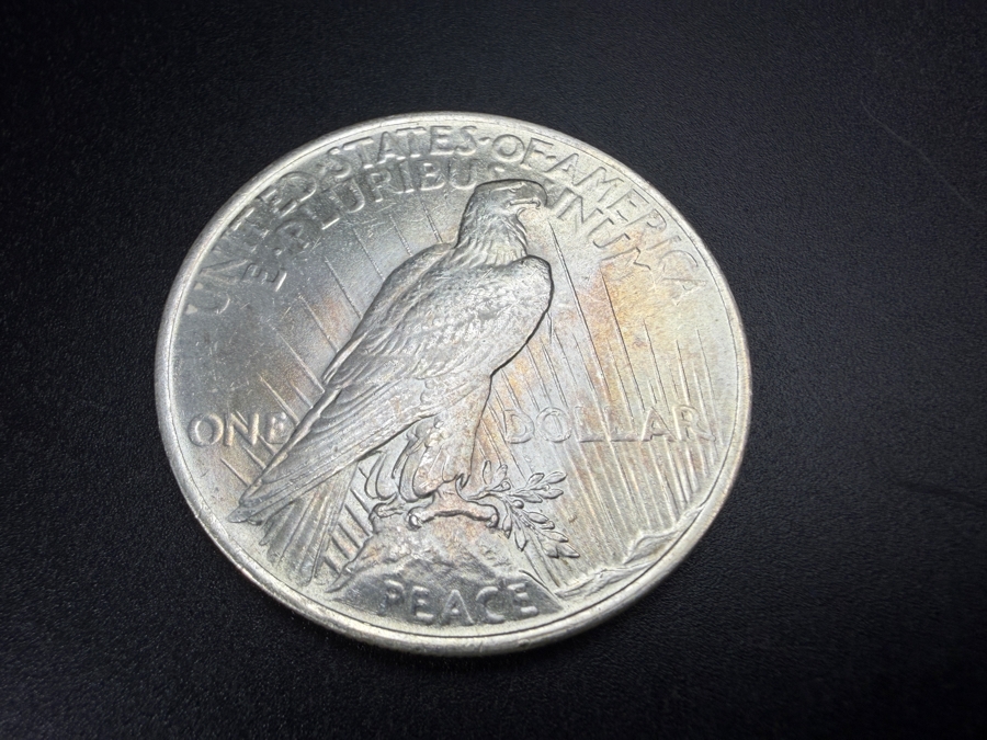 1923 Brilliant Uncirculated Peace Silver Dollar [Photo 4]