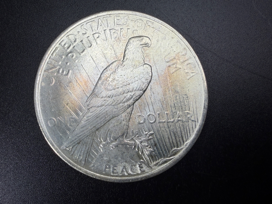 1923 Brilliant Uncirculated Peace Silver Dollar [Photo 3]