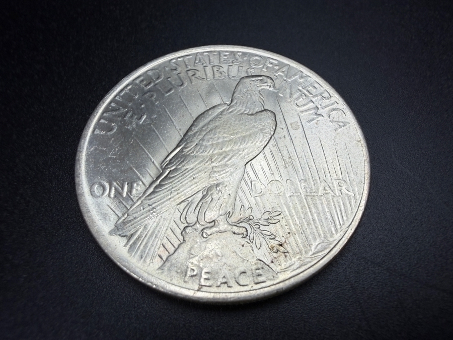1923 Brilliant Uncirculated Peace Silver Dollar [Photo 5]