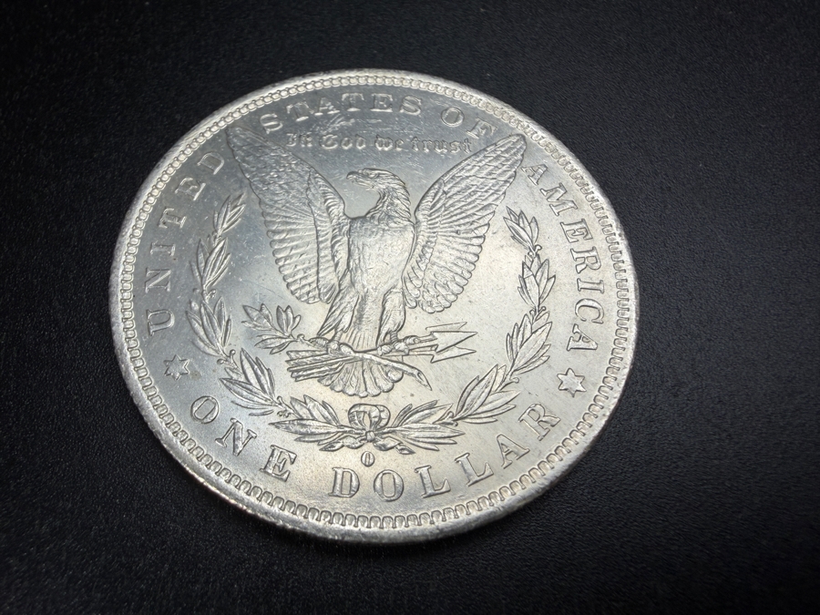 1883 O Brilliant Uncirculated Morgan Silver Dollar [Photo 4]