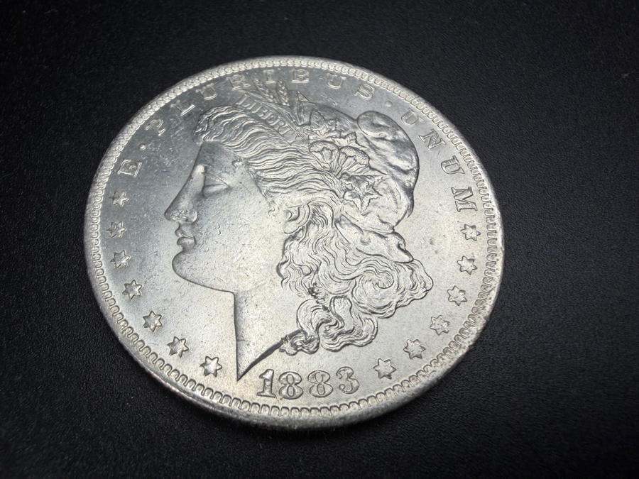 1883 O Brilliant Uncirculated Morgan Silver Dollar [Photo 2]