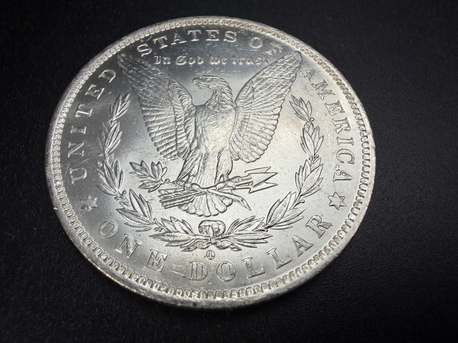 1883 O Brilliant Uncirculated Morgan Silver Dollar [Photo 4]