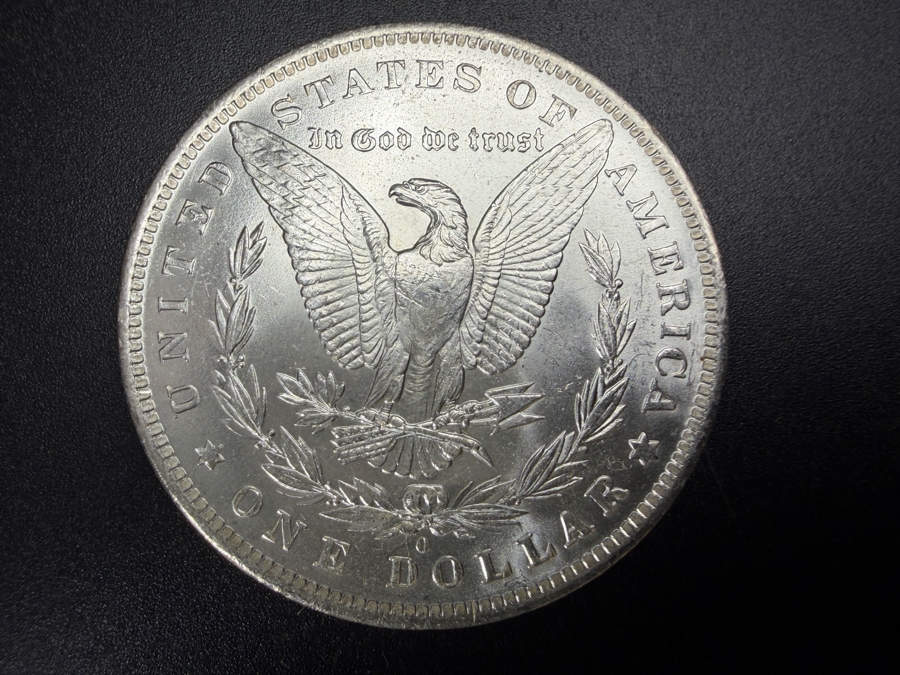 1883 O Brilliant Uncirculated Morgan Silver Dollar [Photo 3]
