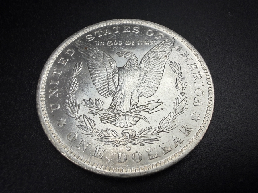 1883 O Brilliant Uncirculated Morgan Silver Dollar [Photo 4]
