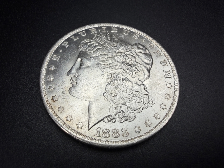 1883 O Brilliant Uncirculated Morgan Silver Dollar [Photo 2]