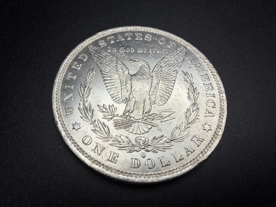 1883 O Brilliant Uncirculated Morgan Silver Dollar [Photo 4]