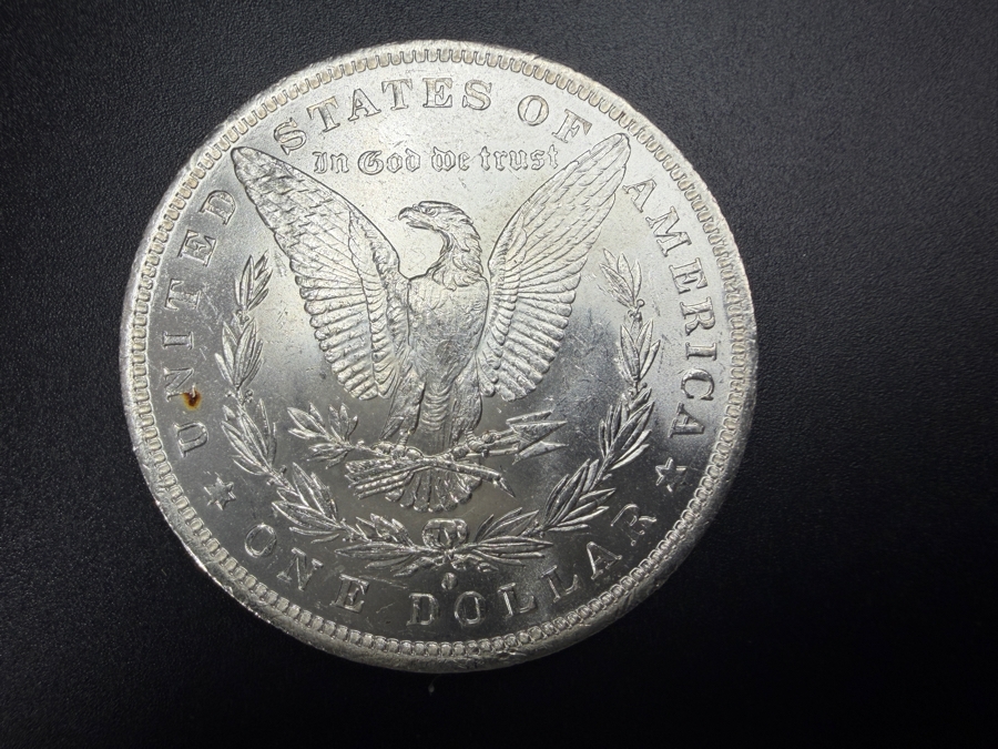 1883 O Brilliant Uncirculated Morgan Silver Dollar [Photo 3]