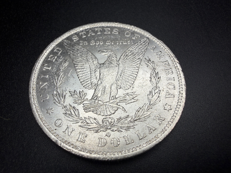1883 O Brilliant Uncirculated Morgan Silver Dollar [Photo 4]