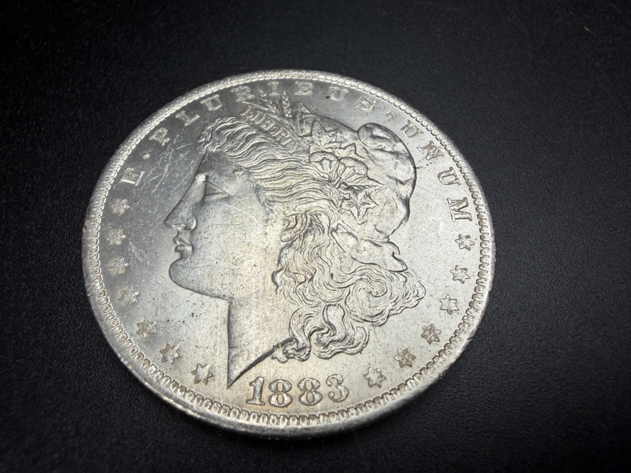 1883 O Brilliant Uncirculated Morgan Silver Dollar [Photo 2]