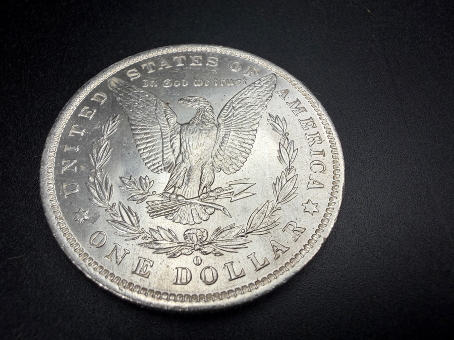1883 O Brilliant Uncirculated Morgan Silver Dollar [Photo 4]