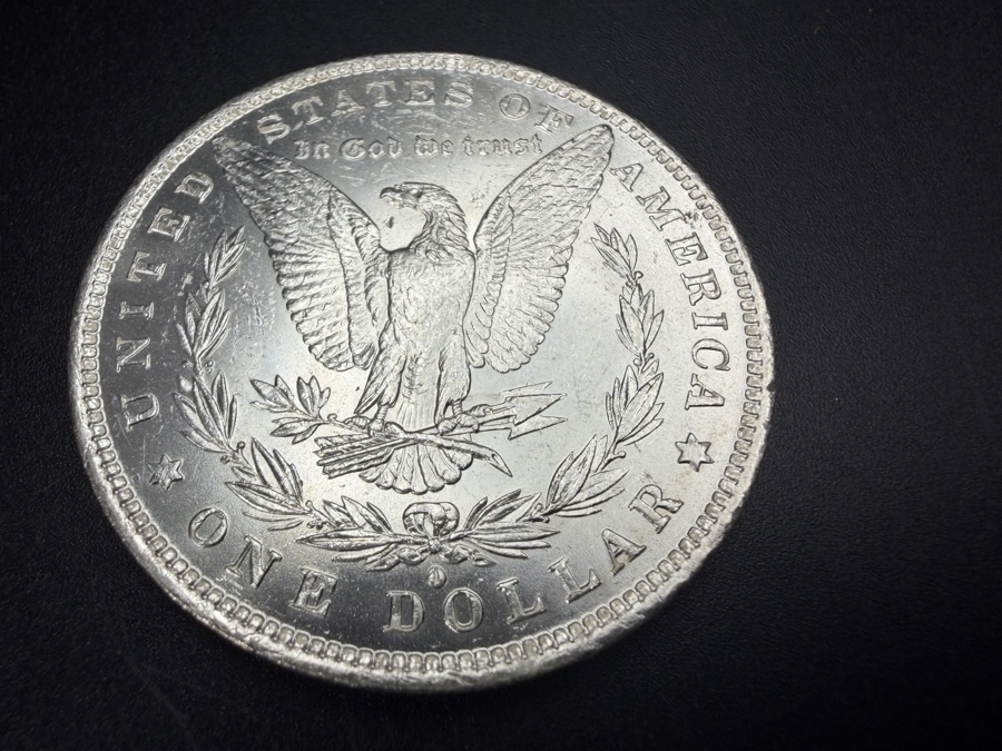 1883 O Brilliant Uncirculated Morgan Silver Dollar [Photo 4]