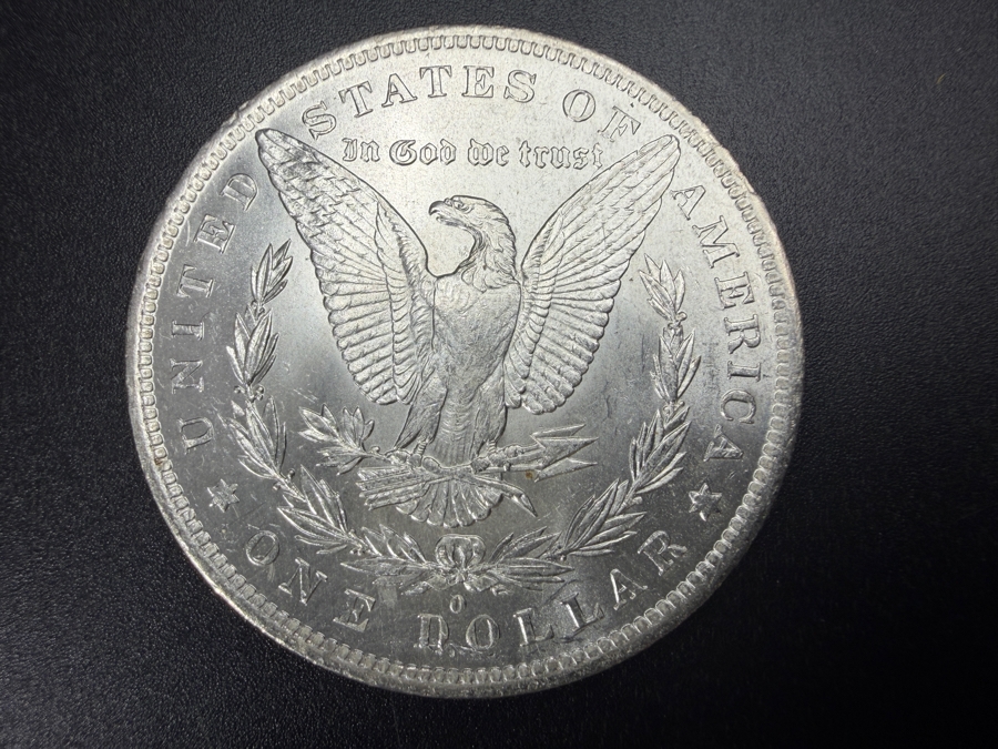 1883 O Brilliant Uncirculated Morgan Silver Dollar [Photo 3]