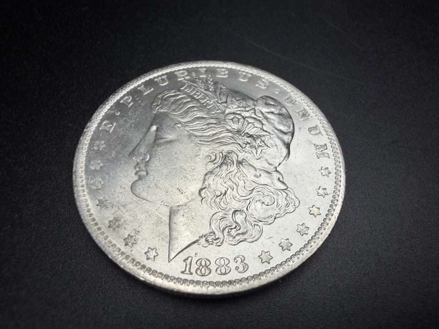 1883 O Brilliant Uncirculated Morgan Silver Dollar [Photo 2]