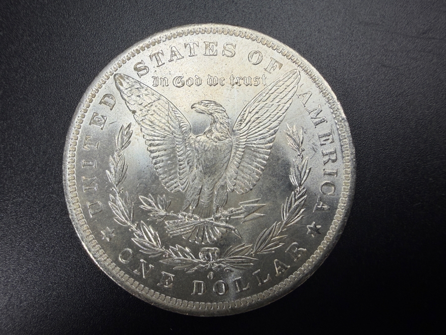 1883 O Brilliant Uncirculated Morgan Silver Dollar [Photo 3]