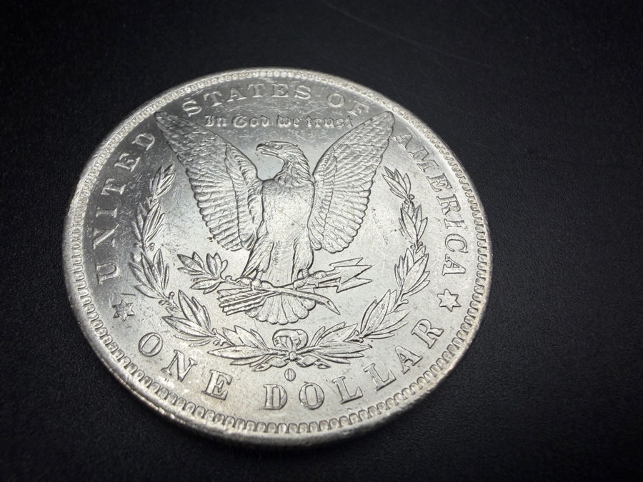 1883 O Brilliant Uncirculated Morgan Silver Dollar [Photo 4]