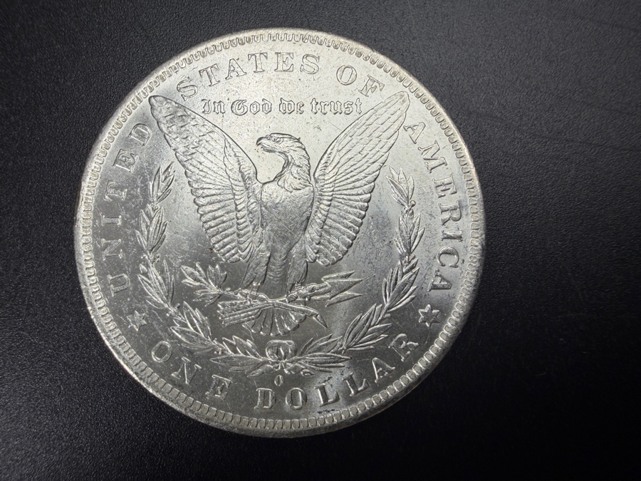 1883 O Brilliant Uncirculated Morgan Silver Dollar [Photo 3]