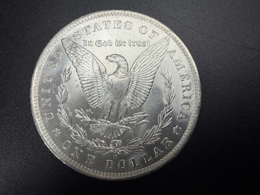 1883 O Brilliant Uncirculated Morgan Silver Dollar [Photo 3]