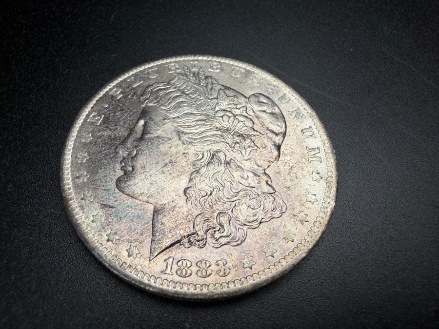 1883 O Brilliant Uncirculated Morgan Silver Dollar [Photo 2]
