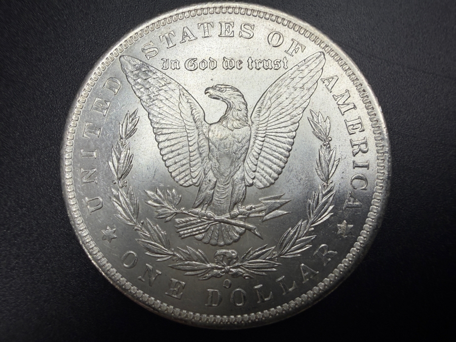 1885 O Brilliant Uncirculated Morgan Silver Dollar [Photo 3]
