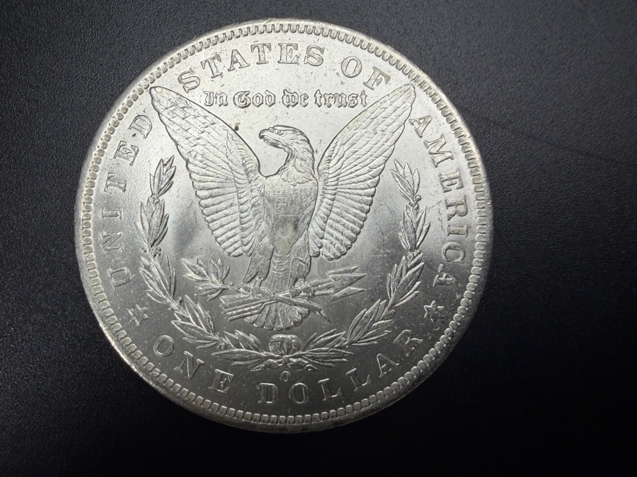 1885 O Brilliant Uncirculated Morgan Silver Dollar [Photo 3]