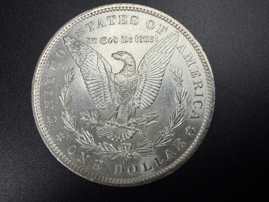 1885 O Brilliant Uncirculated Morgan Silver Dollar [Photo 3]