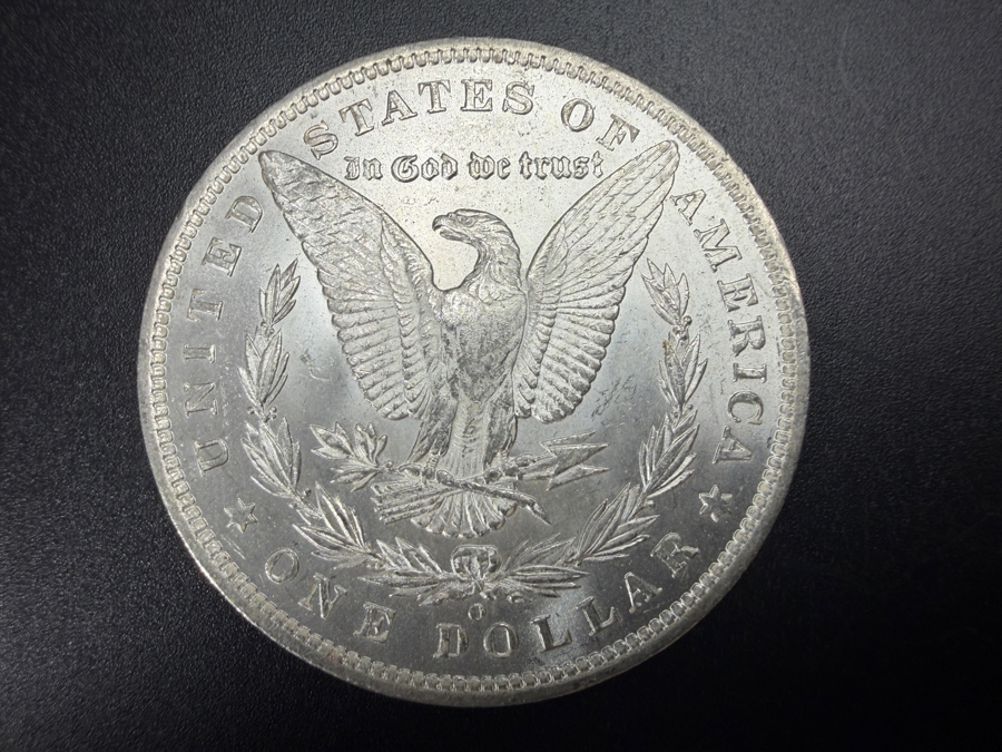 1885 O Brilliant Uncirculated Morgan Silver Dollar [Photo 3]