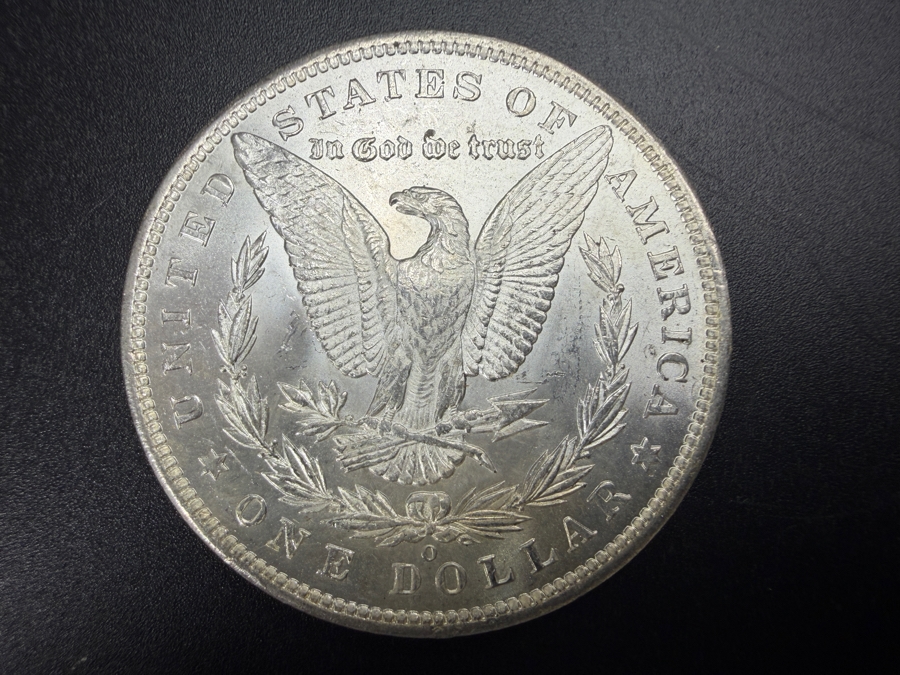 1885 O Brilliant Uncirculated Morgan Silver Dollar [Photo 3]