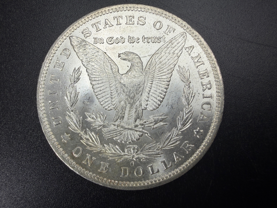 1885 O Brilliant Uncirculated Morgan Silver Dollar [Photo 3]